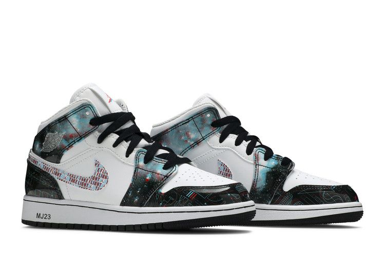 Air Jordan 1 Mid SE Gs Take Flight