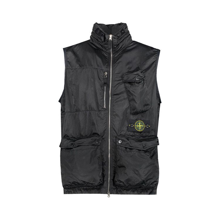 Buy Stone Island Nylon RASO-TC Vest 'Black' - 7415G0430 V0029 | GOAT