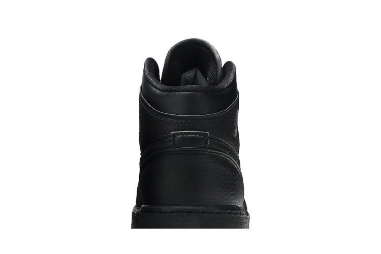 Air Jordan 1 Mid Gs Triple Black 2020