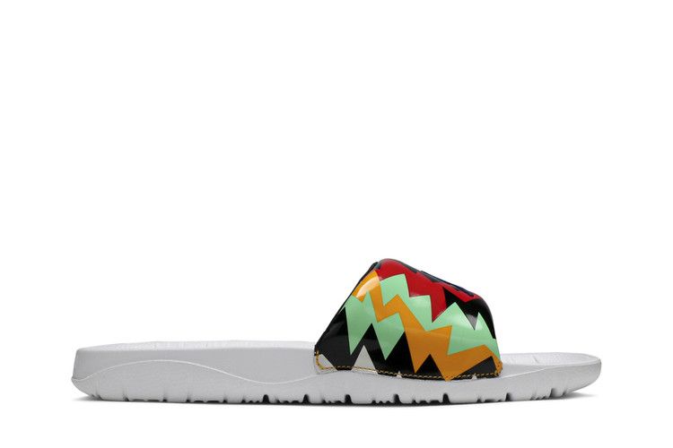 Jordan Break Slide 'White Multi-Color'