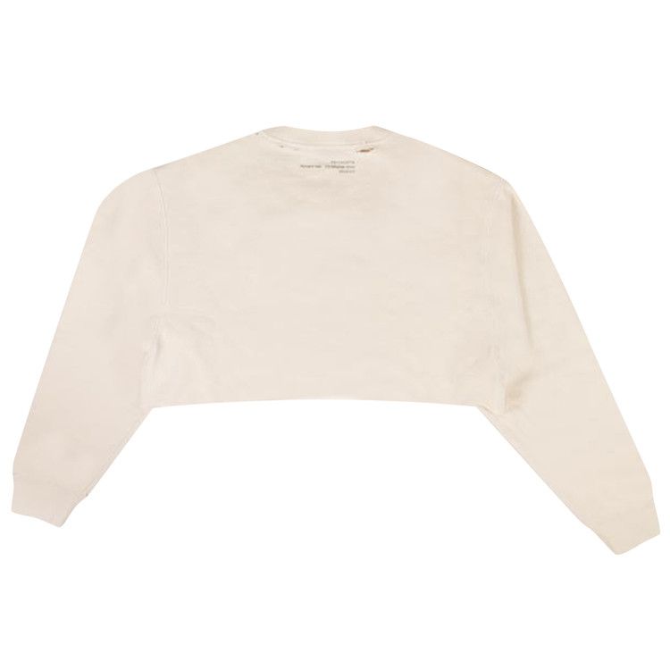 Buy Gucci Cropped Think/Thank Crewneck Sweatshirt 'Cream' - 636058 XJCXL  9232 | GOAT