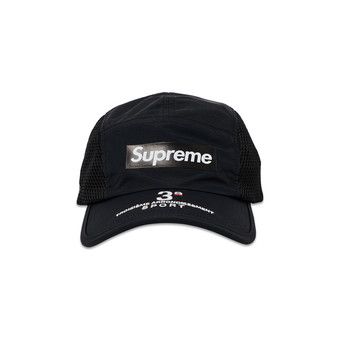 Buy Supreme Mesh Side Panel Camp Cap 'Black' - SS24H62 BLACK | GOAT