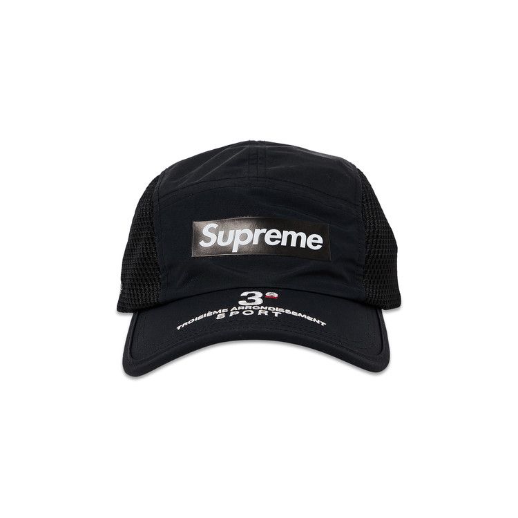 Buy Supreme Mesh Side Panel Camp Cap 'Black' - SS24H62 BLACK