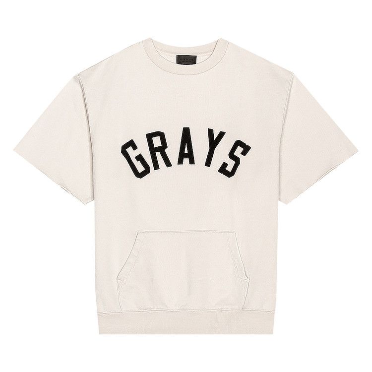 Buy Fear of God Grays 3/4 Sweatshirt 'White' - FG50 034FLC WHT | GOAT