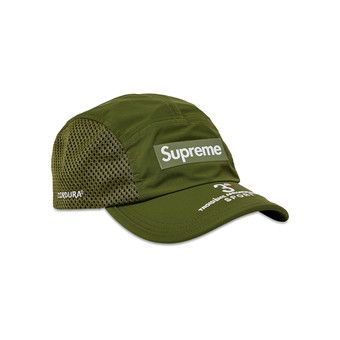 Buy Supreme Mesh Side Panel Camp Cap 'Olive' - SS24H62 OLIVE | GOAT