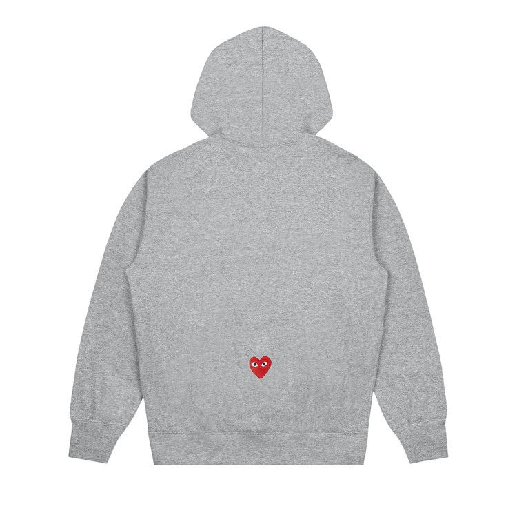 Nike X Comme Des GarçOns Play Hoodie Grey