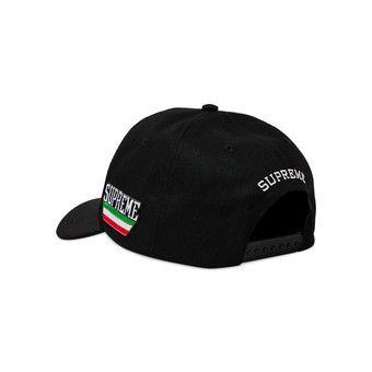 Buy Supreme Italia 6-Panel 'Black' - SS24H67 BLACK | GOAT CA