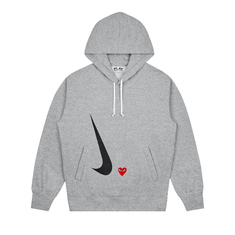 Nike Women's X Comme Des GarçOns Play Hoodie Grey