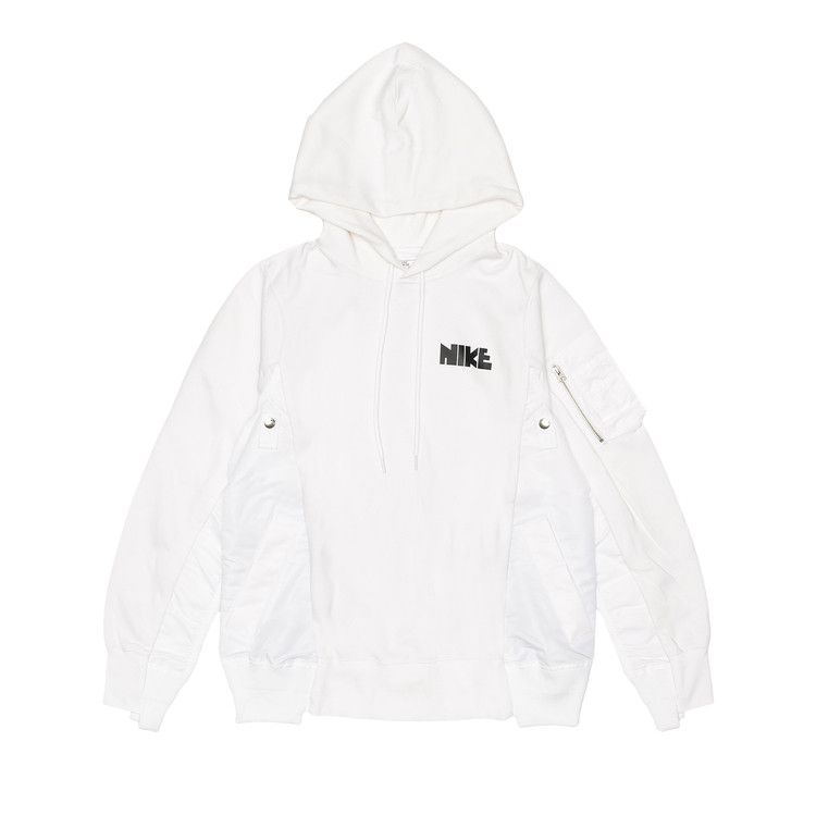 Nike X Sacai Hoodie White