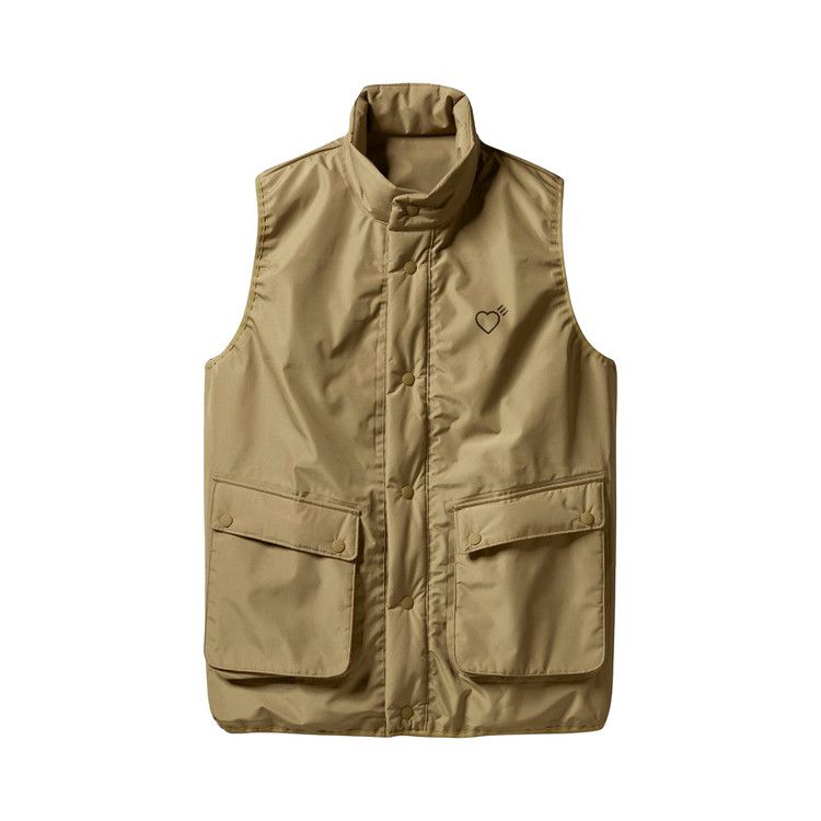 【美品】HUMANMADE PADDED VEST ジャケット Human Made Men's Padded Vest in Green Human Made