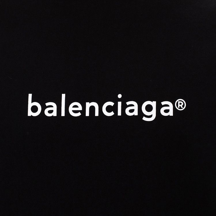 Balenciaga New Copyright T-Shirt Black/White