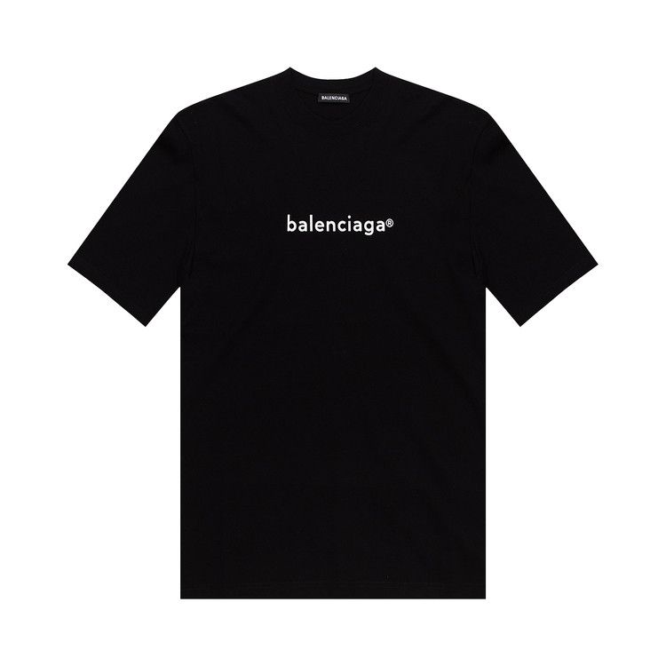 Balenciaga New Copyright T-Shirt Black/White