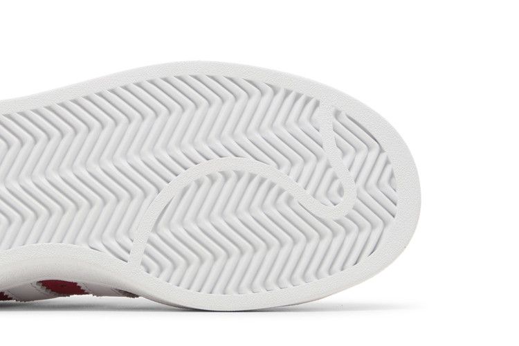 Adidas Campus 00s J Scarlet - White Heel Tab