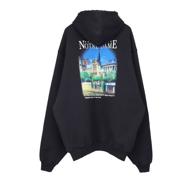 Balenciaga Sport Hoodie Black