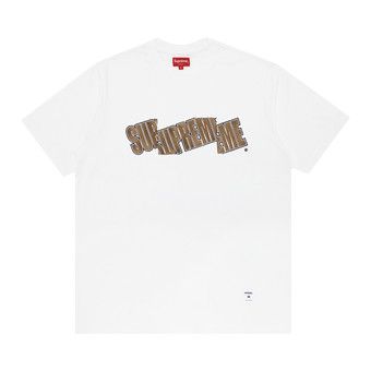 Buy Supreme Cut Logo Short-Sleeve Top 'White' - SS21KN67 WHITE | GOAT