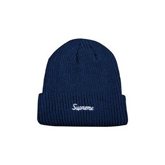 Buy Supreme Loose Gauge Beanie 'Navy' - SS21BN25 NAVY | GOAT