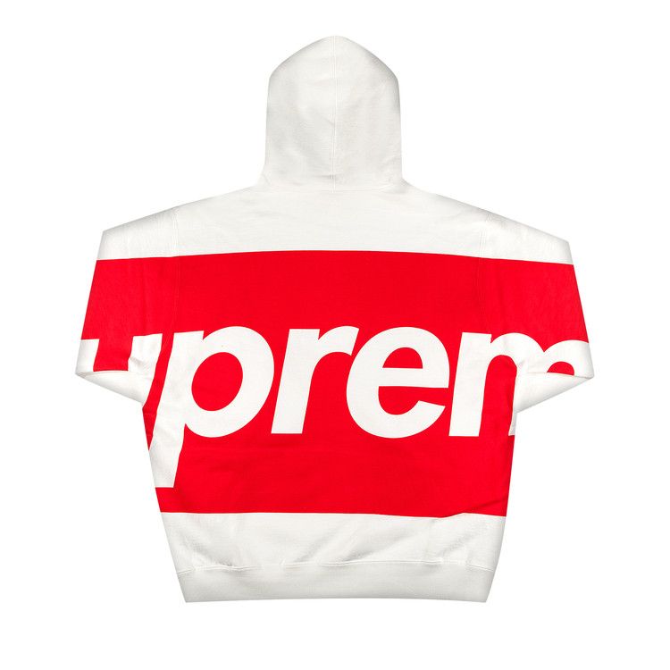 Buy Supreme Big Logo Hooded Sweatshirt 'White' - SS21SW23