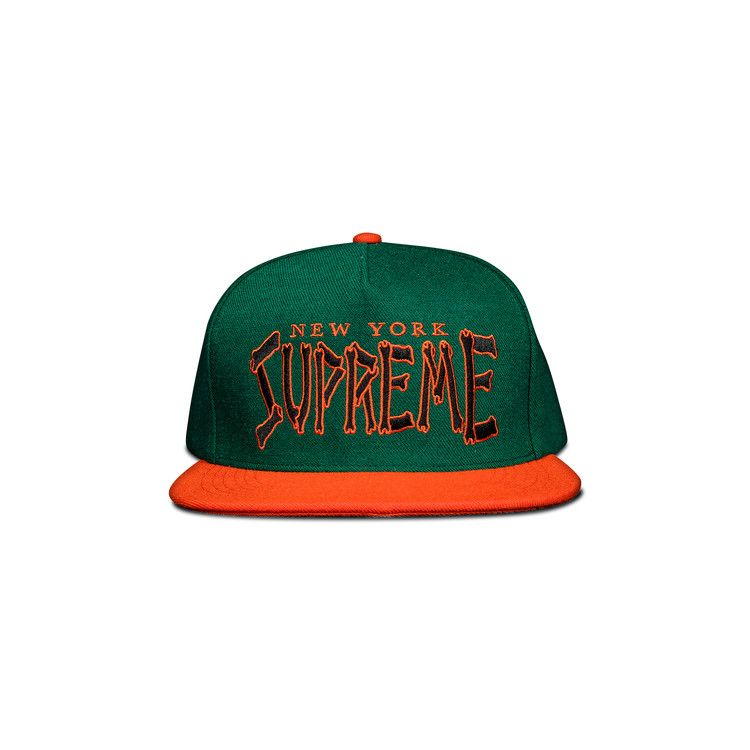 Buy Supreme Bones Logo 5-Panel 'Green' - SS21H64 GREEN | GOAT