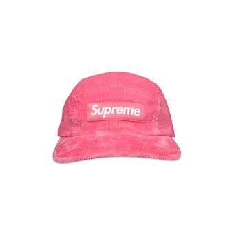 Buy Supreme Fine Wale Corduroy Camp Cap 'Pink' - SS21H62 PINK