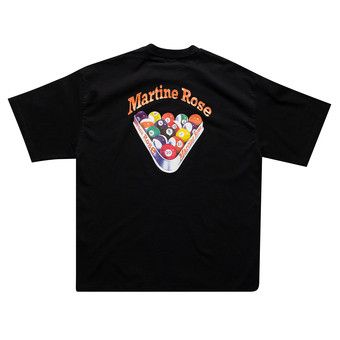 Buy Martine Rose Brittle T-Shirt 'Black' - MR621B BLAC | GOAT