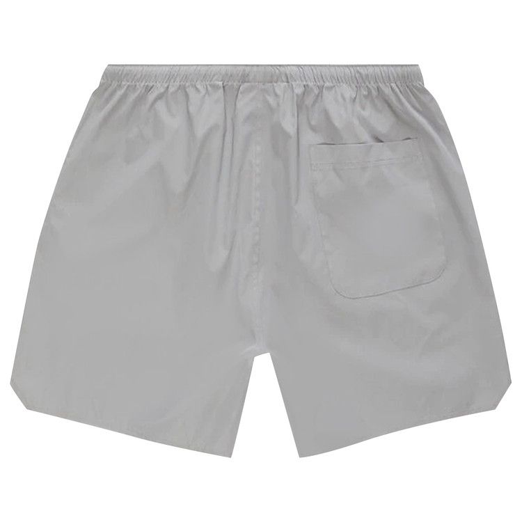 Fear Of God Essentials Nylon Running Shorts Silver Reflective