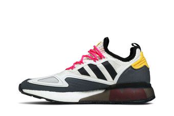 Buy Ninja x adidas ZX 2K Boost 'Time In - White Grey' - FZ0480