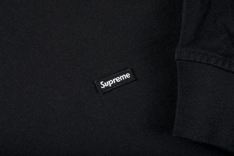 Buy Supreme Small Box Long-Sleeve Tee 'Black' - SS21KN4