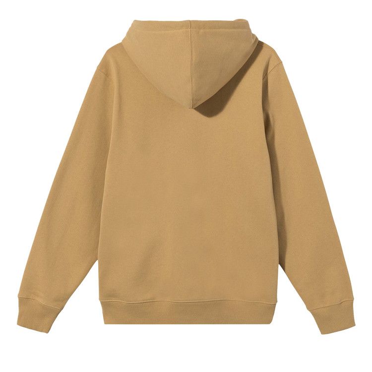 Stussy Basic Applique Hood Khaki