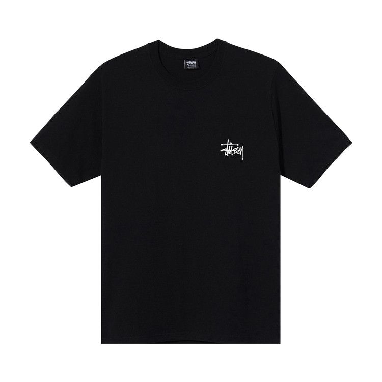 Buy Stussy Basic Tee 'Black' - 1904649 BLAC | GOAT