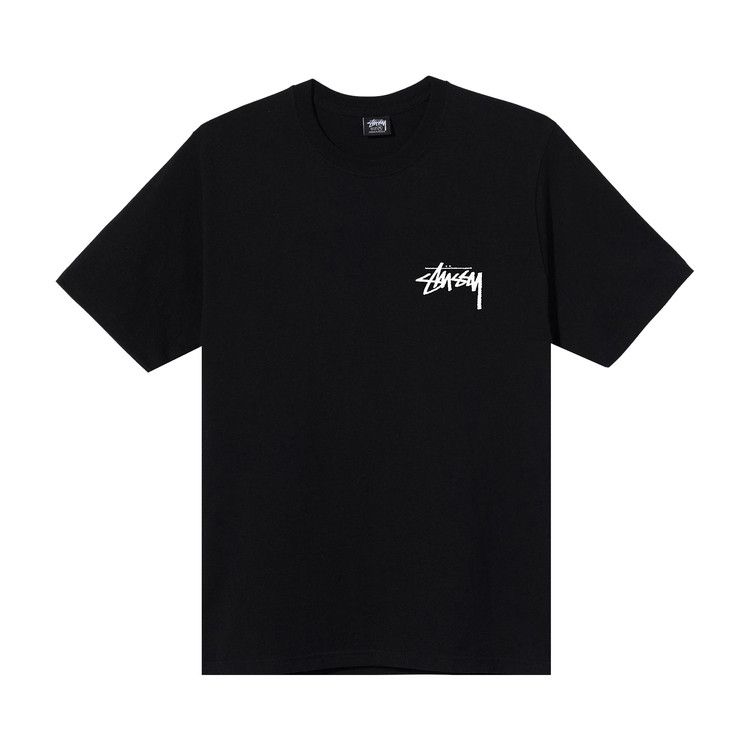 Buy Stussy Peace Sign Tee 'Black' - 1904662 BLAC | GOAT
