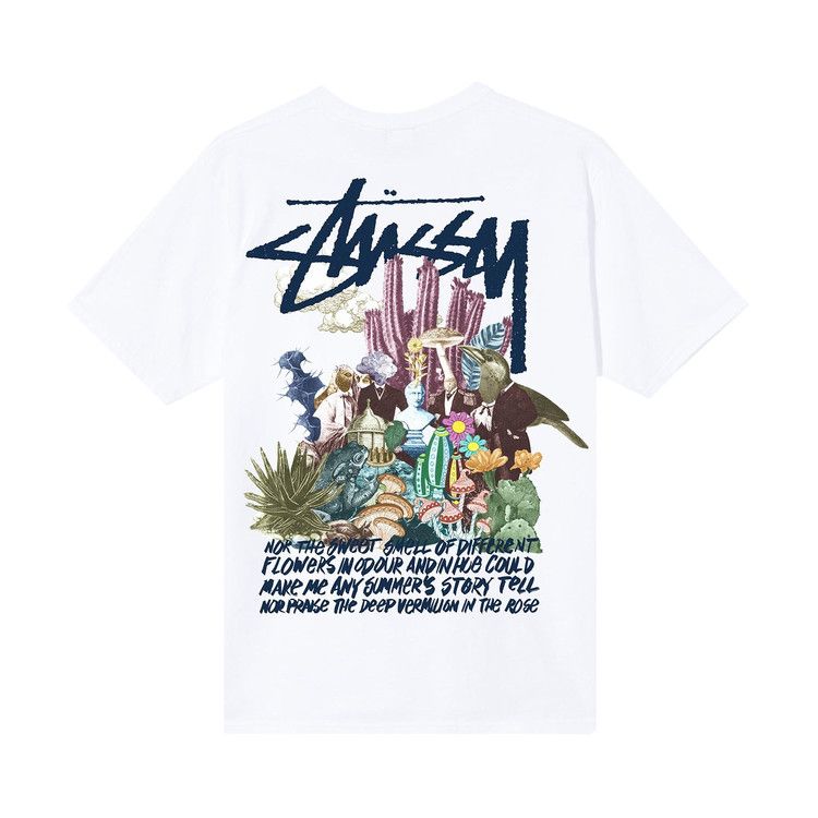 Stussy Psychedelic T-Shirt White