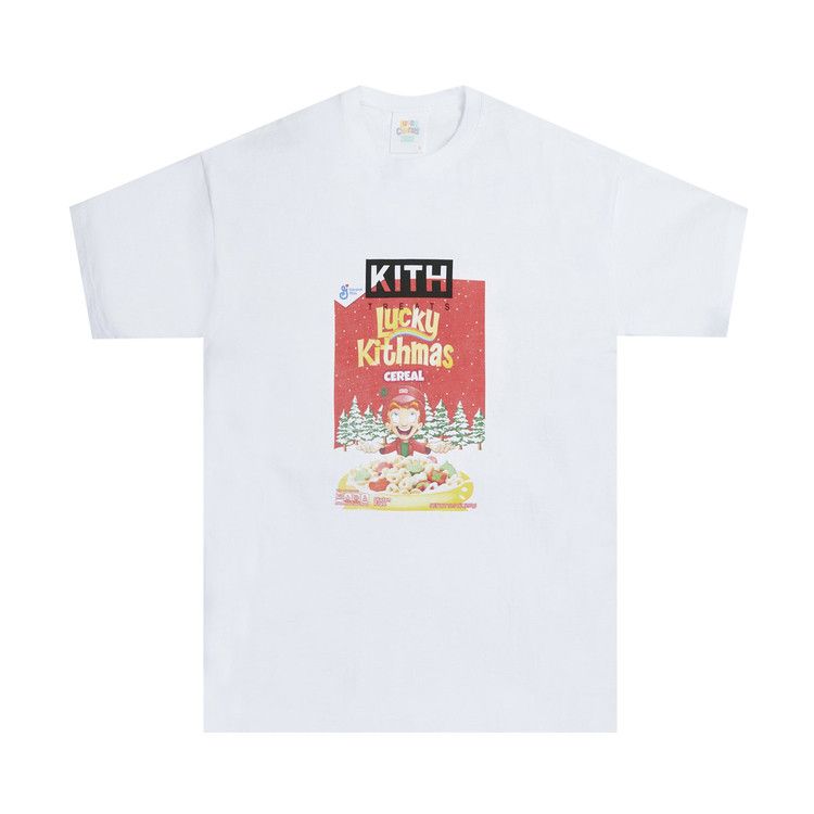 Buy Kith For Lucky Charms Kithmas Cereal Box Vintage Tee 'White' - KH030012  101 | GOAT