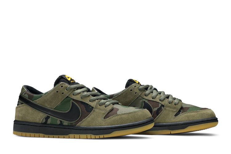 Buy Zoom Dunk Low Pro SB 'Camo' - 854866 209 | GOAT