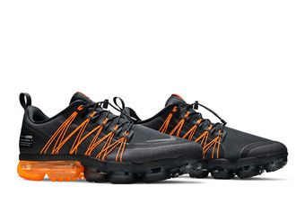 Buy Air VaporMax Run Utility Black Orange AQ8810 005 GOAT