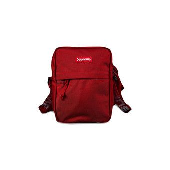 Supreme SS18 hot Shoulder Bag red