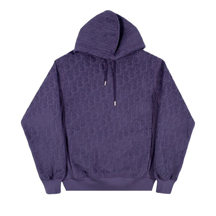 Buy Dior Oblique French Terry Hoodie Purple 113J631A0684 C484 GOAT UK