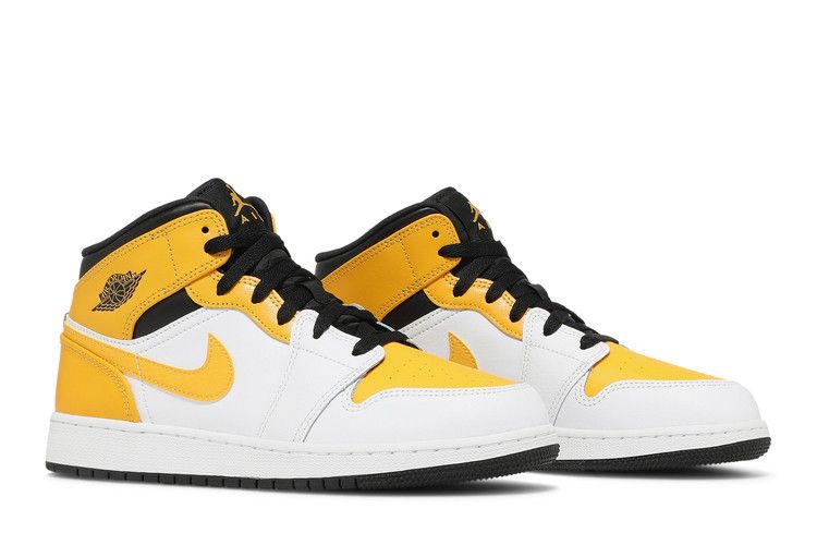 Air Jordan 1 Mid Gs University Gold