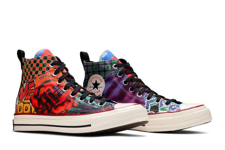 Converse Joe Freshgoods X Chuck 70 High Jfg Graphic Tee Collage