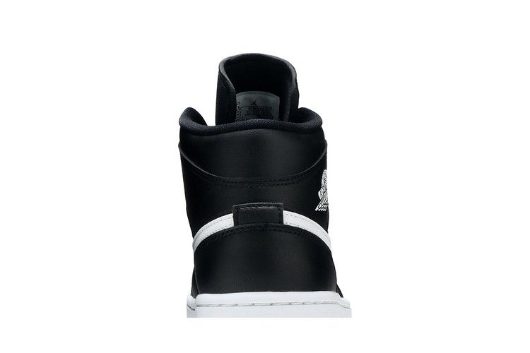 Wmns Air Jordan 1 Mid 'black White'