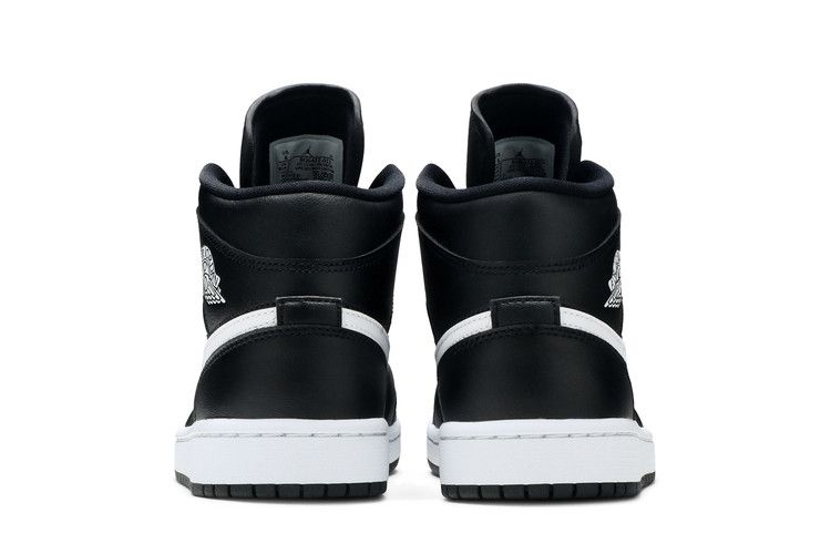 Wmns Air Jordan 1 Mid 'black White'