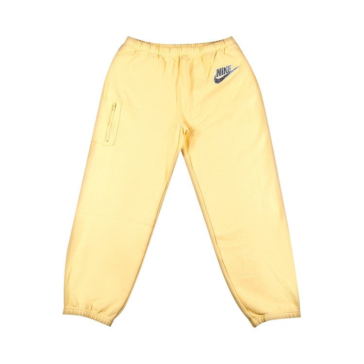 Supreme X Nike Cargo Sweatpant 'pale Yellow'