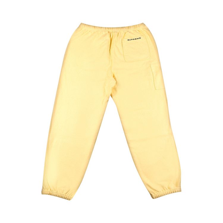 Supreme X Nike Cargo Sweatpant 'pale Yellow'