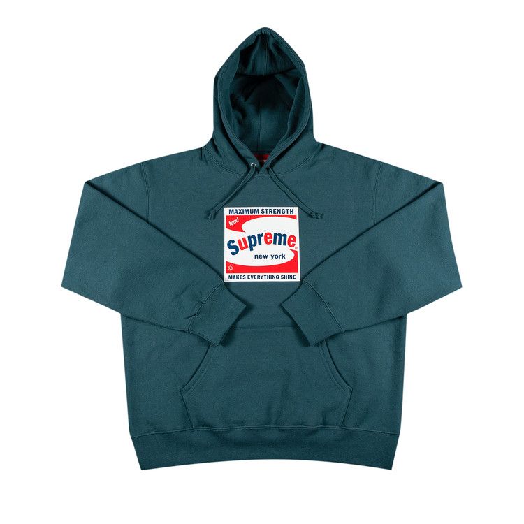 Size xl Supreme Shine Hooded Sweatshirt 'Slate'