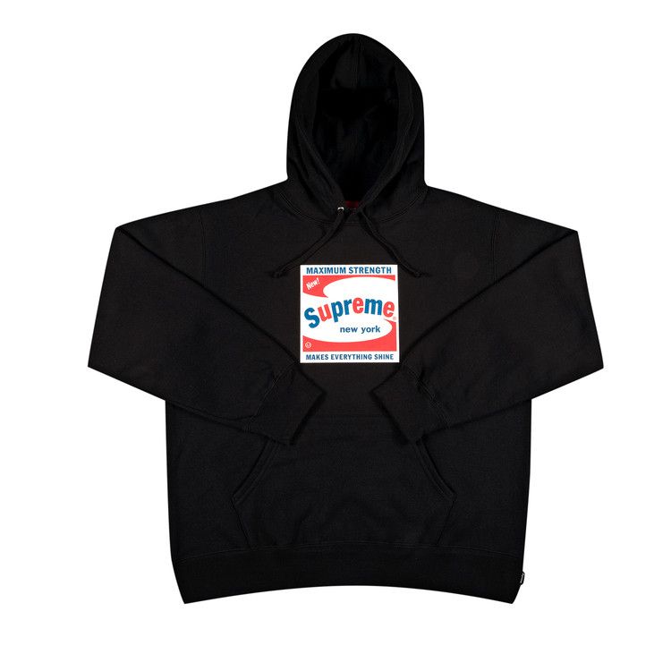 Size xl Supreme Shine Hooded Sweatshirt 'Black'