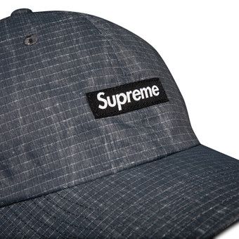 Buy Supreme Faded Ripstop 6-Panel 'Black' - SS21H24 BLACK