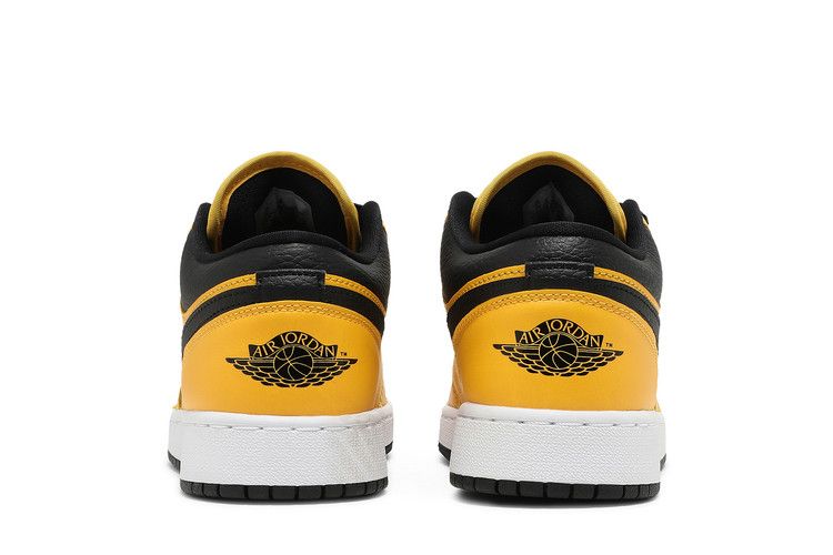 Air Jordan 1 Low Gs University Gold Black