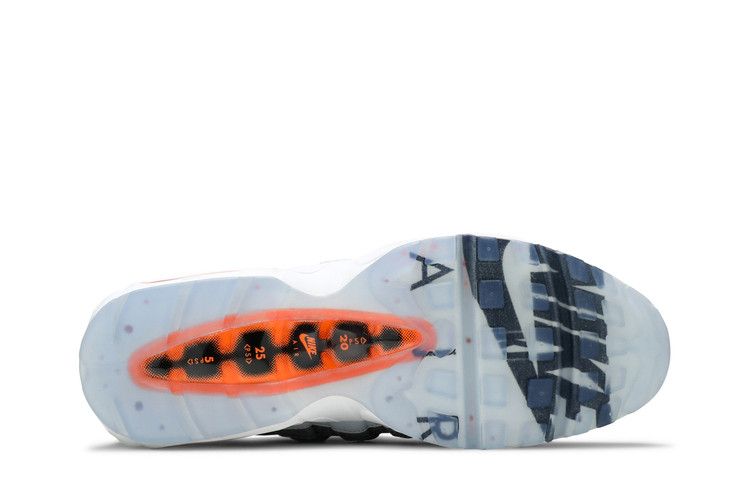 Nike Air Max 95 Kim Jones Black Total Orange — foto 5