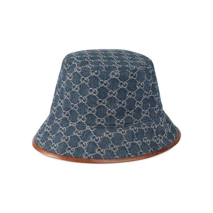 【ちはやふる】バーバリージーンズとGUCCI帽子 Buy Gucci GG Canvas Bucket Hat 'Sapphire/Dark Brown' - 576371