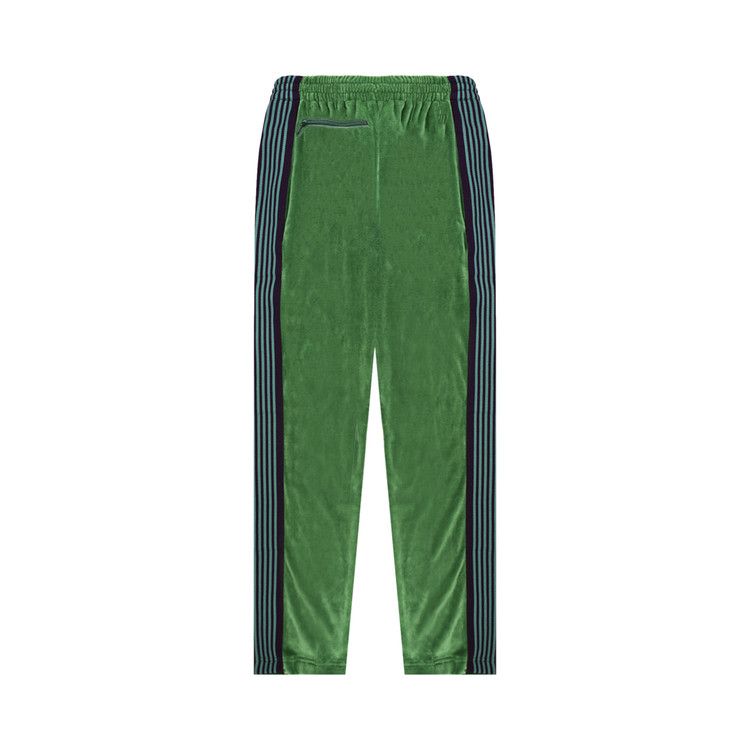 Buy Needles Velour Track Pant 'Green' - IN187 GREE | GOAT
