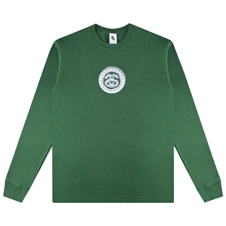 Nike X Stussy Ss Link Long-Sleeve Tee 'gorge Green'